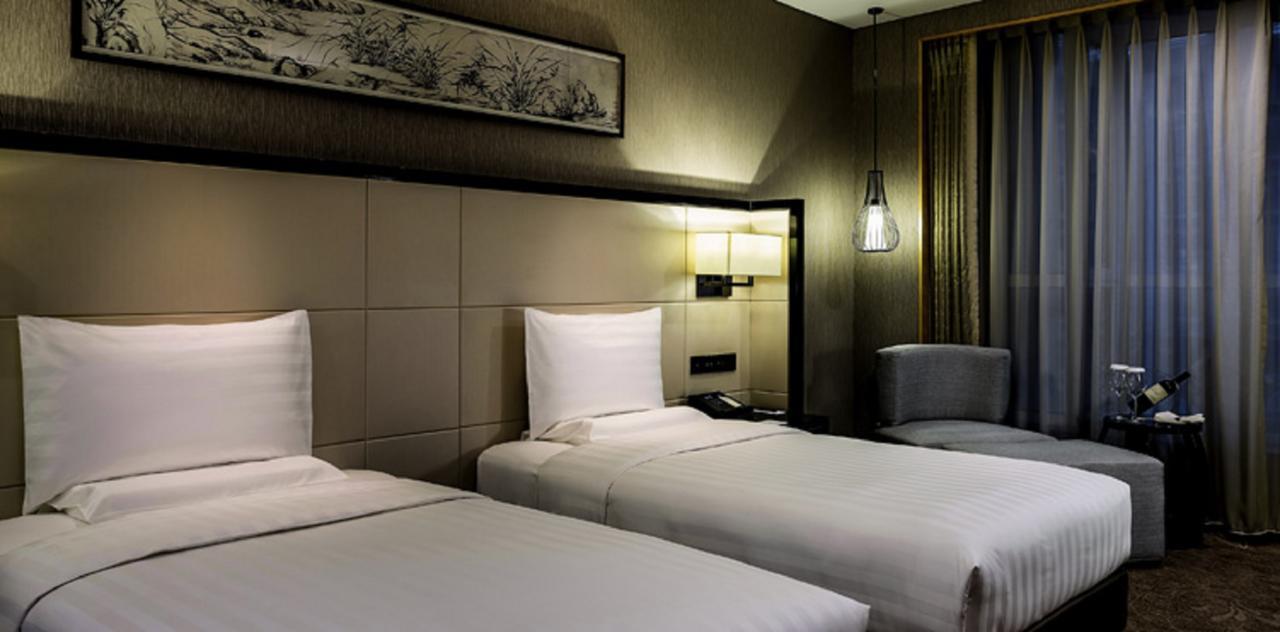 Hotel Pullman Qingdao Ziyue Exterior foto